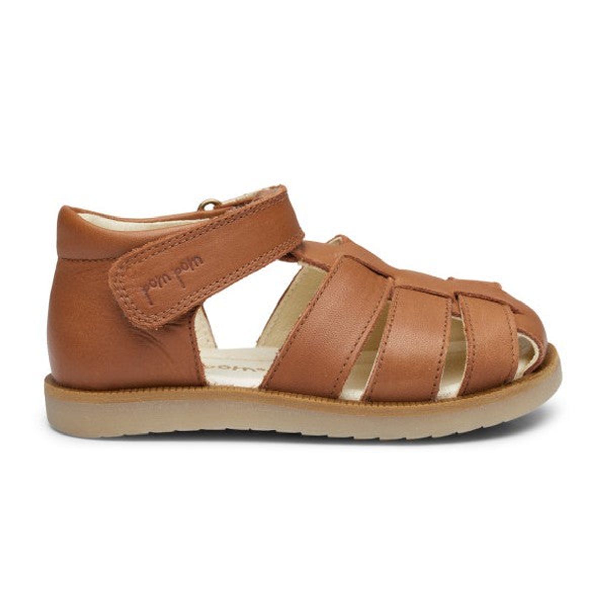 Pom Pom - RubSole Closed Sandal - Camel - 29