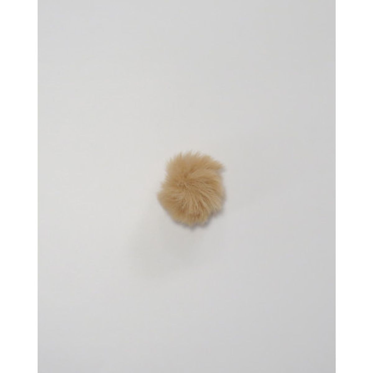 Pompon Kvast Akryl Beige 50mm