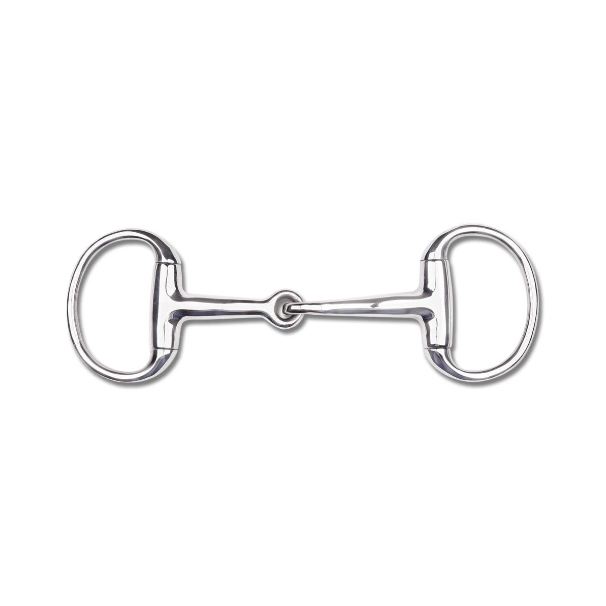 Pony Eggbutt Snaffle Bit SS solid, R:6cm, T:13mm, W:10,5cm