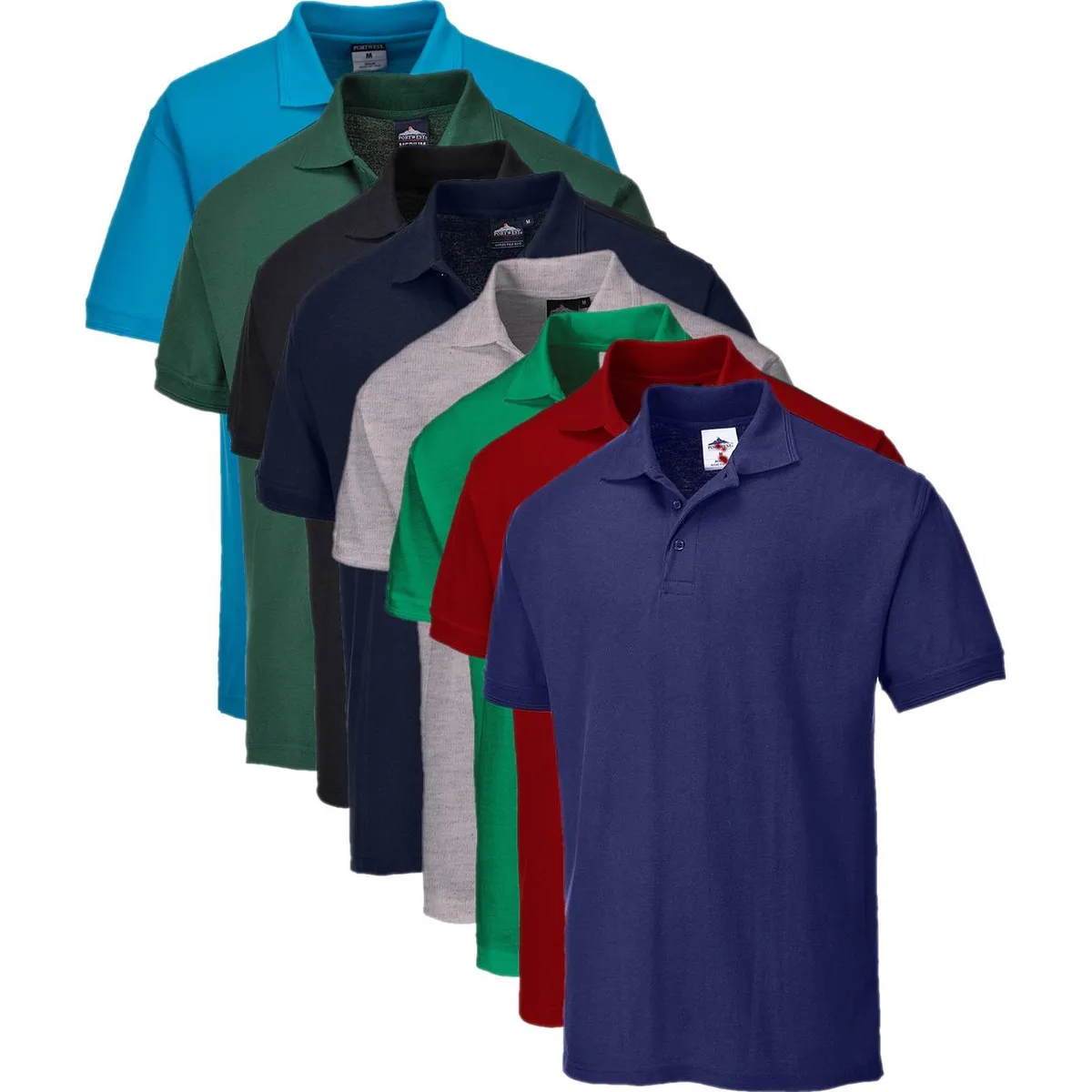 Portwest B210 Napels Polo Shirt 3XL Kongeblå