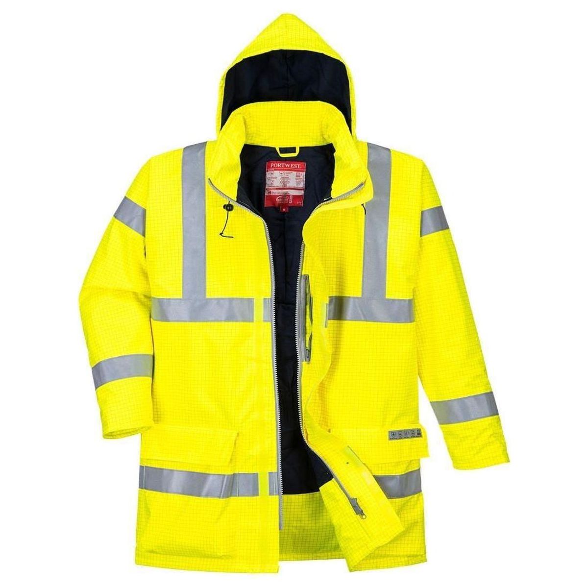 Portwest Bizflame Regn Hi-Vis Anti-Statisk, FR Jakke S778