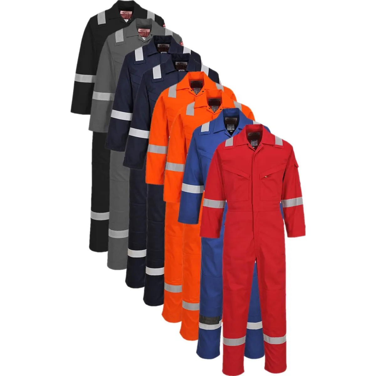 Portwest FR28 FR Letvægt Anti-Statisk Kedeldragt 280g 3XL Navy