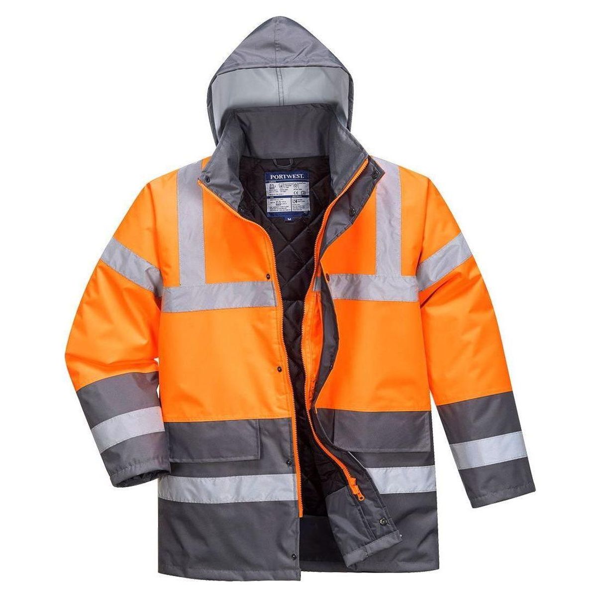 Portwest Hi-Vis 2 Farvet Trafikjakke S467