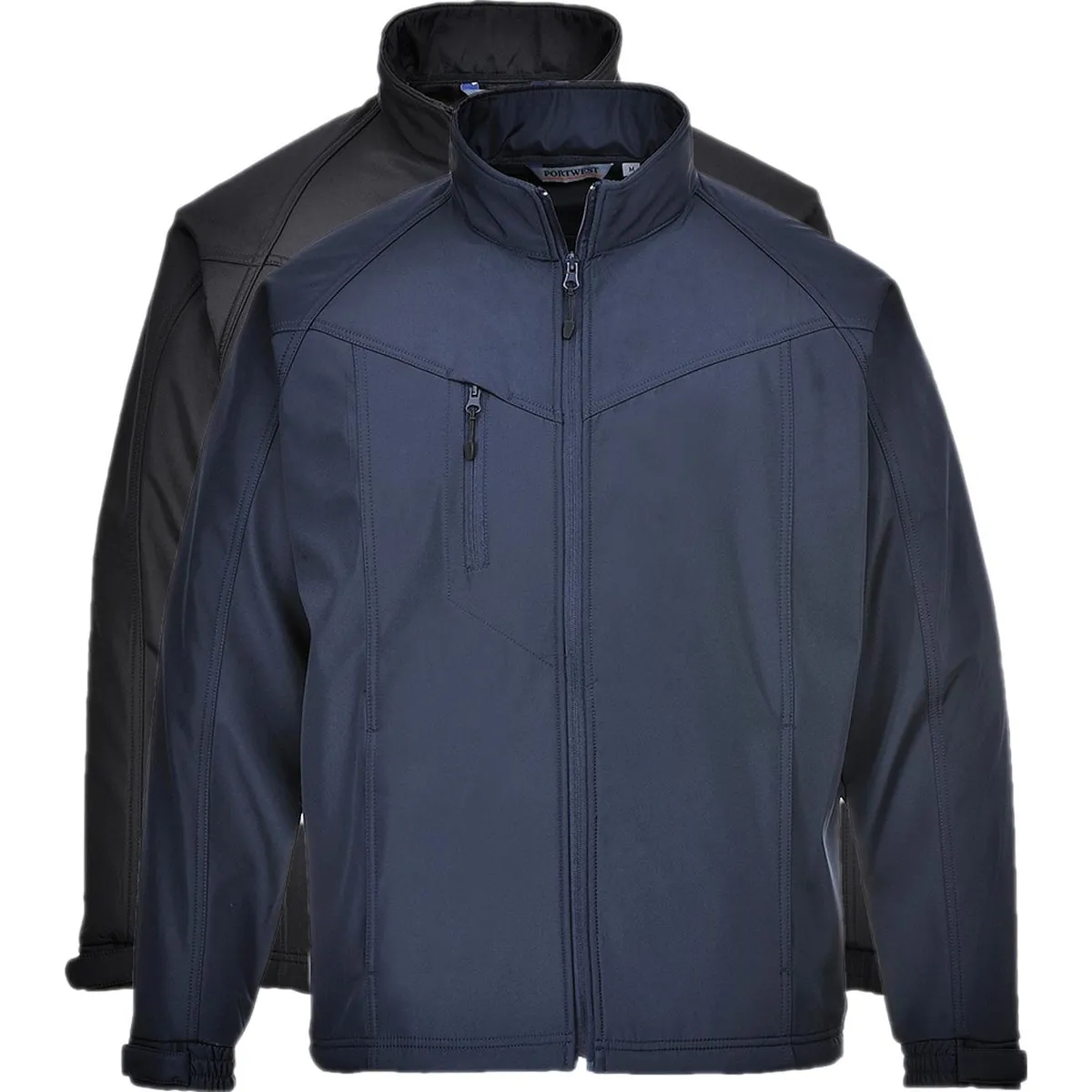 Portwest TK40 Oregon herre softshell jakke (3 lags) 2XL Sort