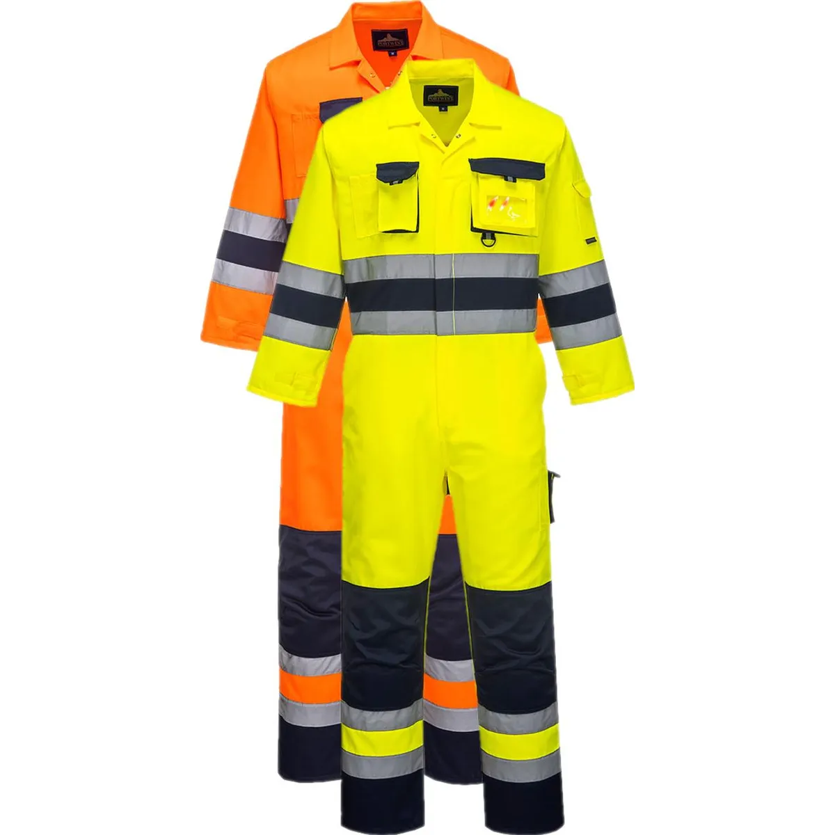 Portwest TX55 Nantes Hi-Vis kedeldragt 3XL Gul/Navy