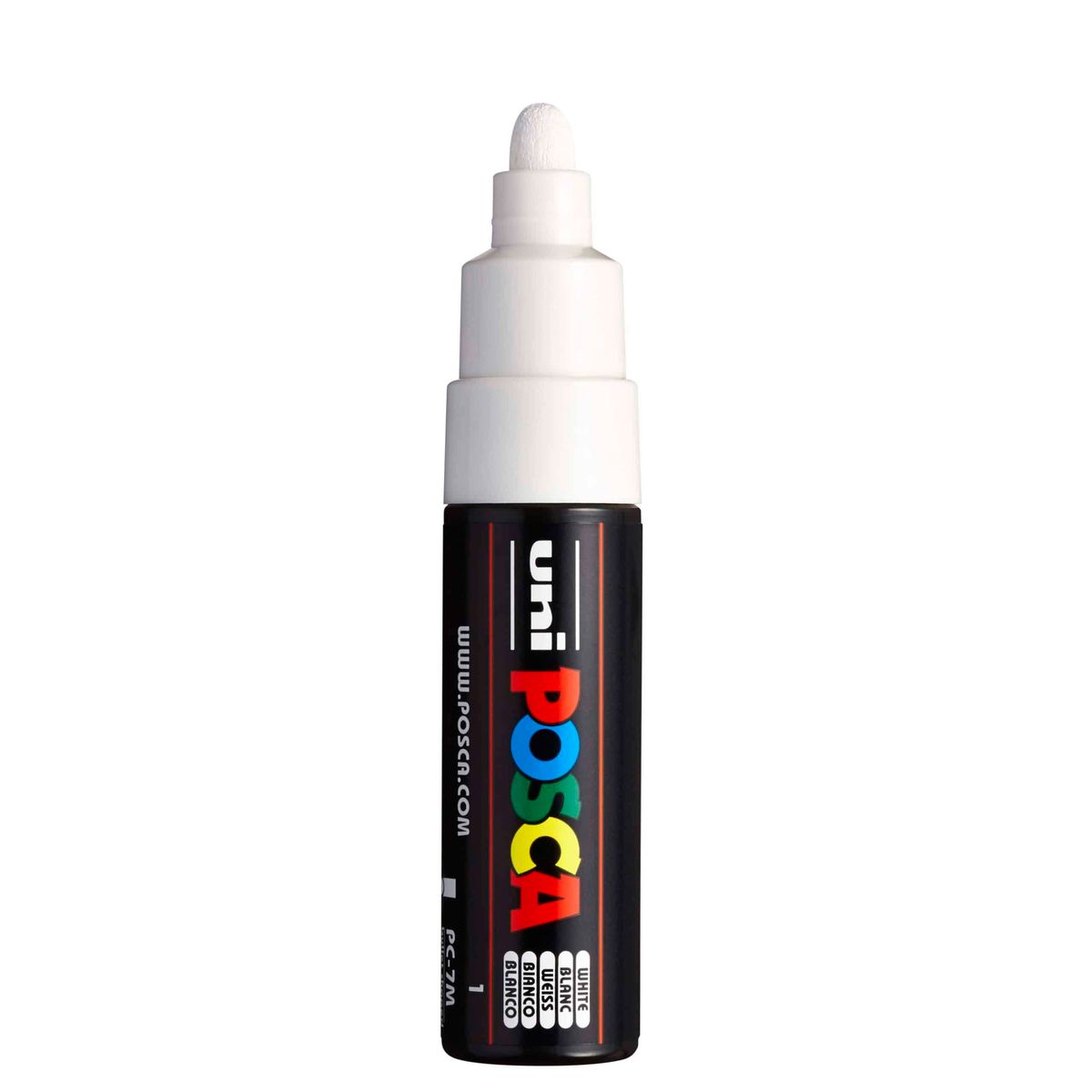 Posca Tusch Hvid - PC-7M - 1stk