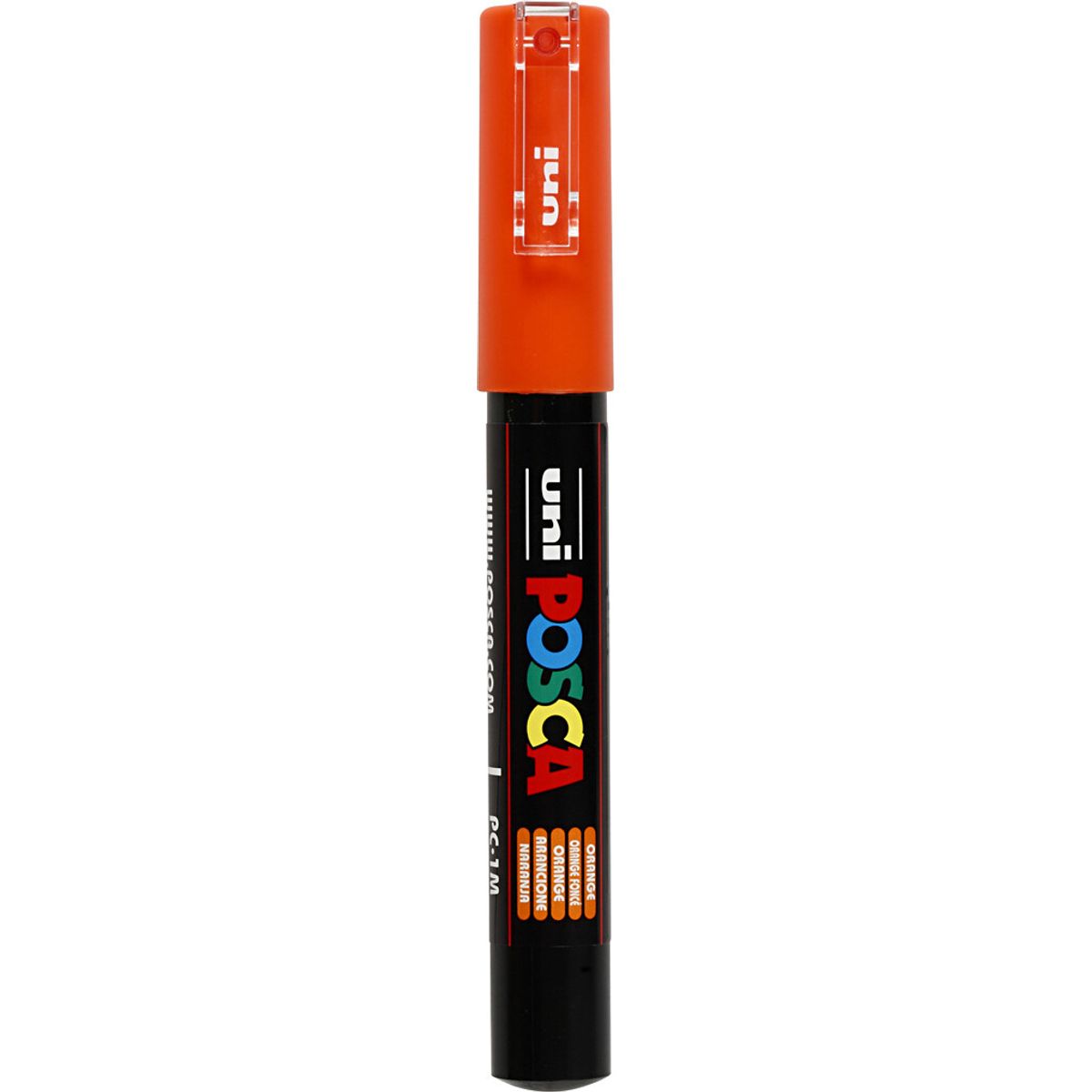 Posca Tusch - Nr. Pc-1m - Tykkelse 0,7 Mm - Orange