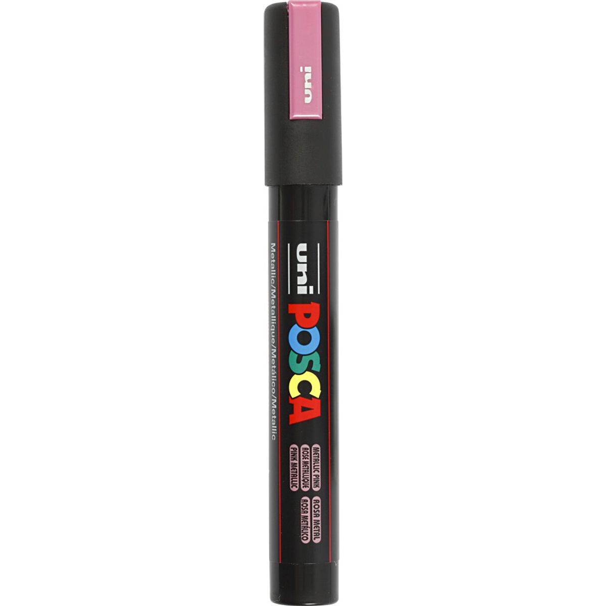 Posca Tusch - Nr. Pc-5m - Tykkelse 2,5 Mm - Metallic Pink