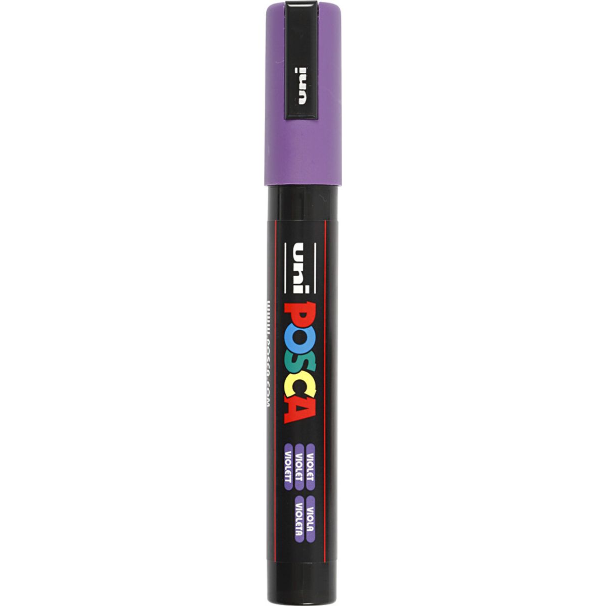 Posca Tusch - Nr. Pc-5m - Tykkelse 2,5 Mm - Violet