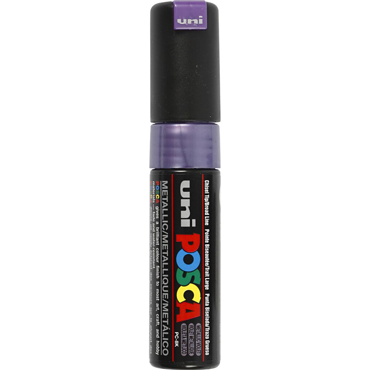 Posca Tusch - Nr. Pc-8k - Tykkelse 8 Mm - Metallic Violet