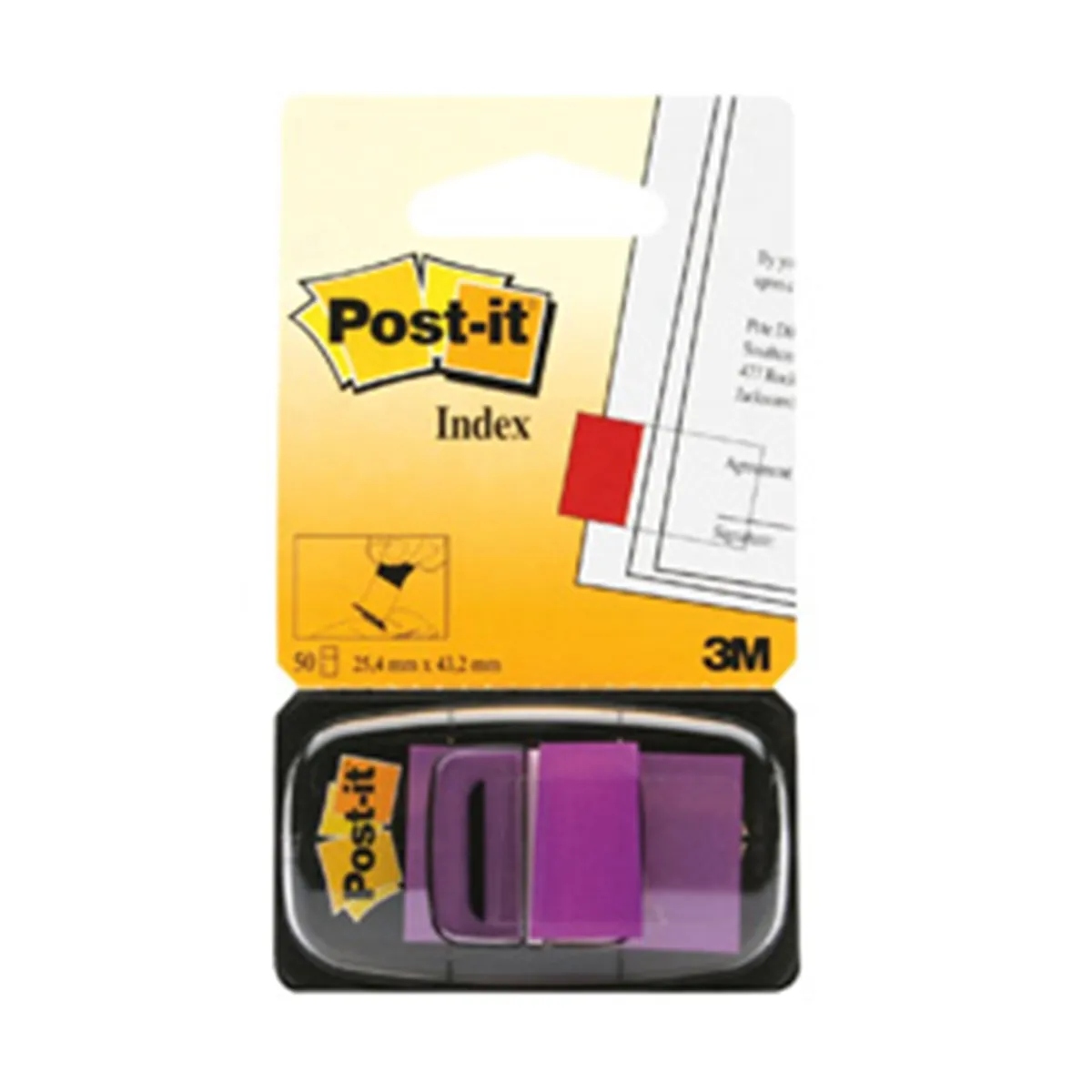 Post-it Indexfaner 25,4x43,2 lilla