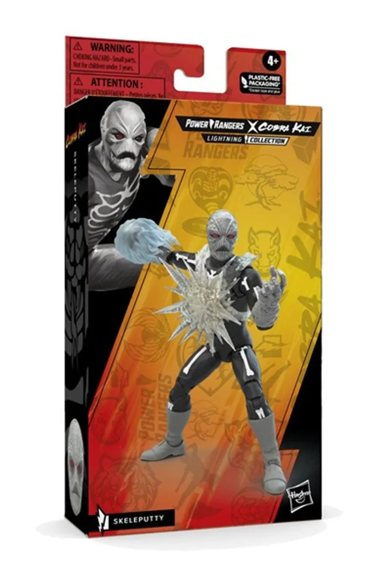 Power Rangers x Cobra Kai - Skeleputty - Lightning Collection - Action Figure 15cm