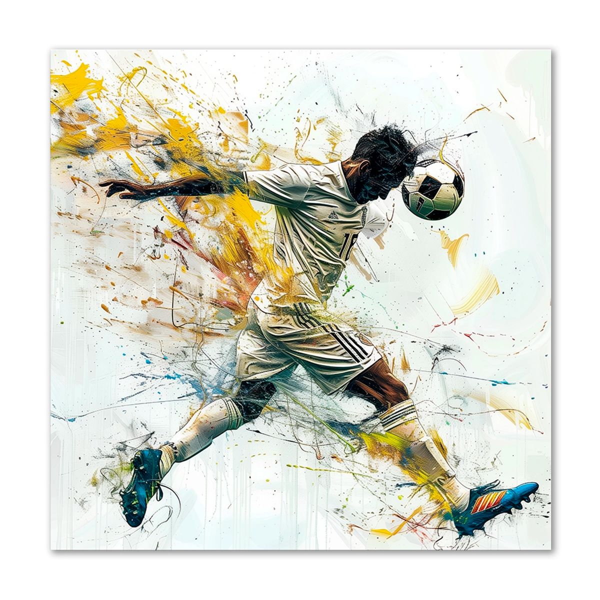 Powerful Header - 80x80 cm. - Ingen