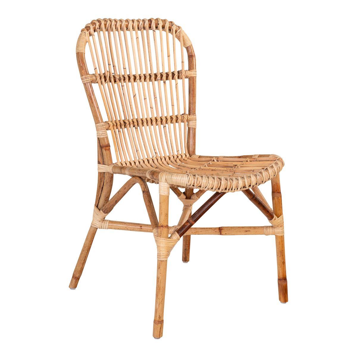 Prado Stol - Stol I Rattan, Natur, 46X55X92 Cm