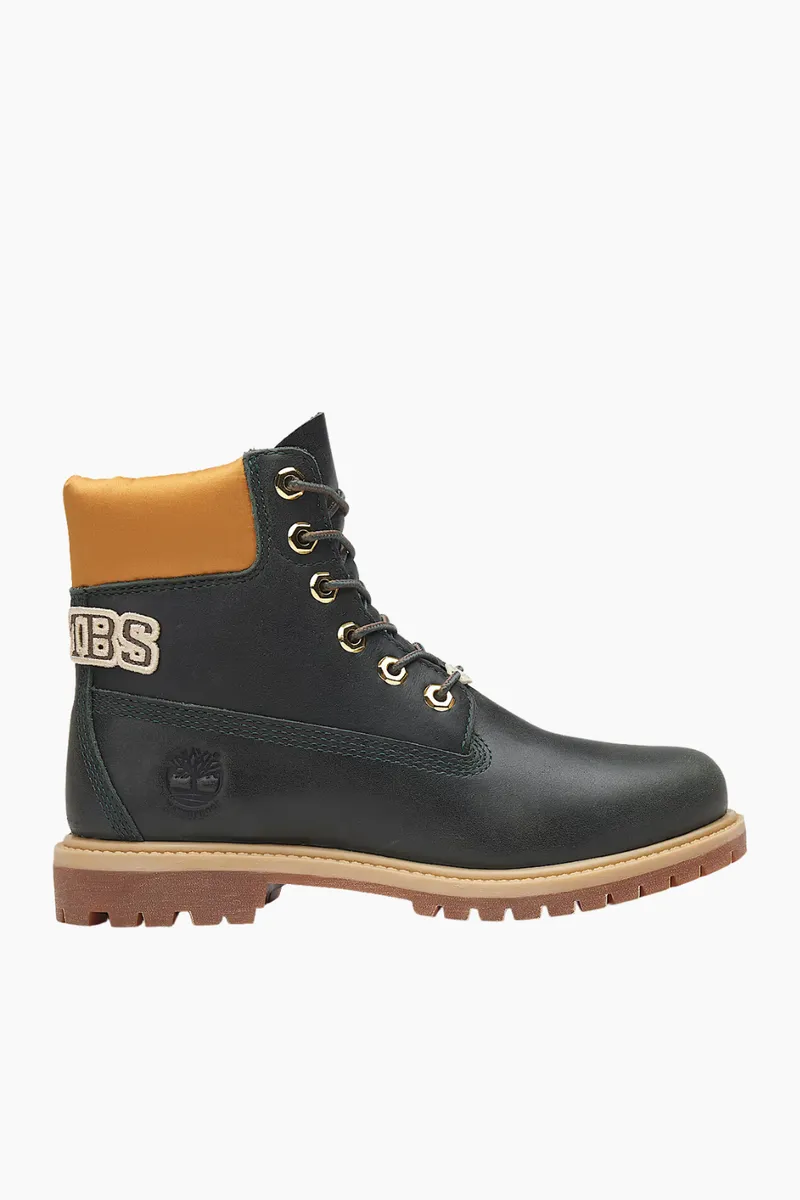 Premium 6 In Lace Waterproof Boot - Dark Green - Timberland - Grøn 37