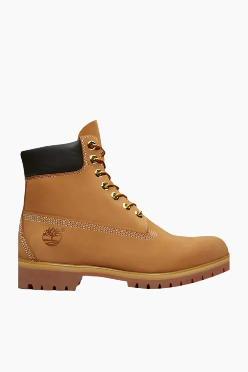 Premium 6 In Lace Waterproof Boot - Wheat - Timberland - Brun 37