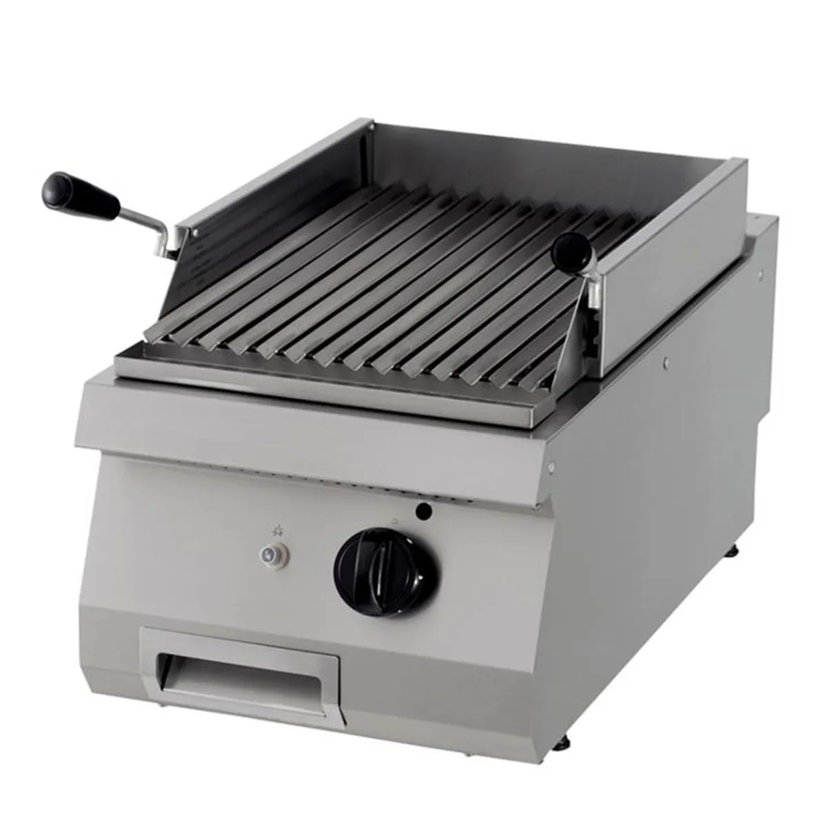 Premium Lava Stone Grill - Enkelt enhed - 90 cm dyb - Gas