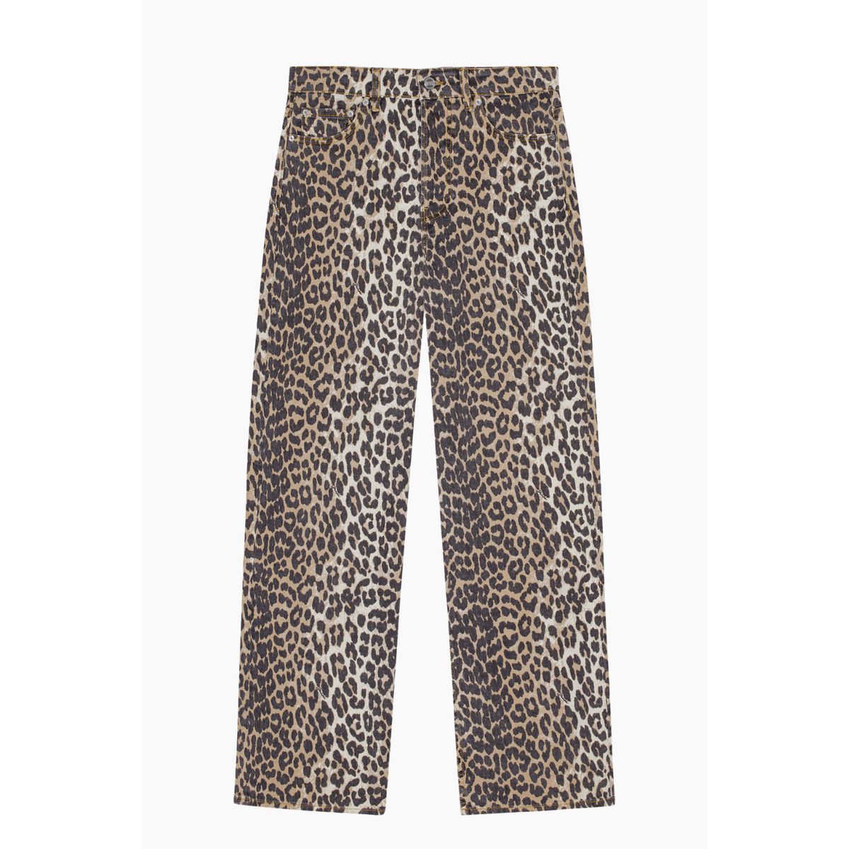 Print Denim Izey J1527 - Leopard - GANNI - Leopard 26