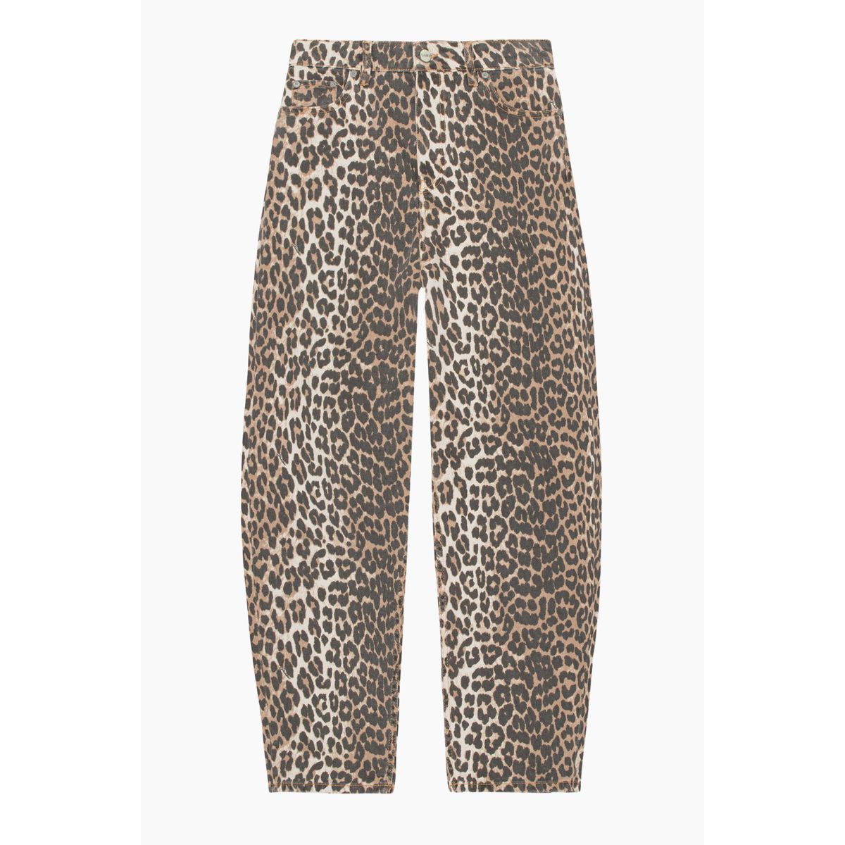 Print Denim Stary J1184 - Leopard - GANNI - Leopard 29