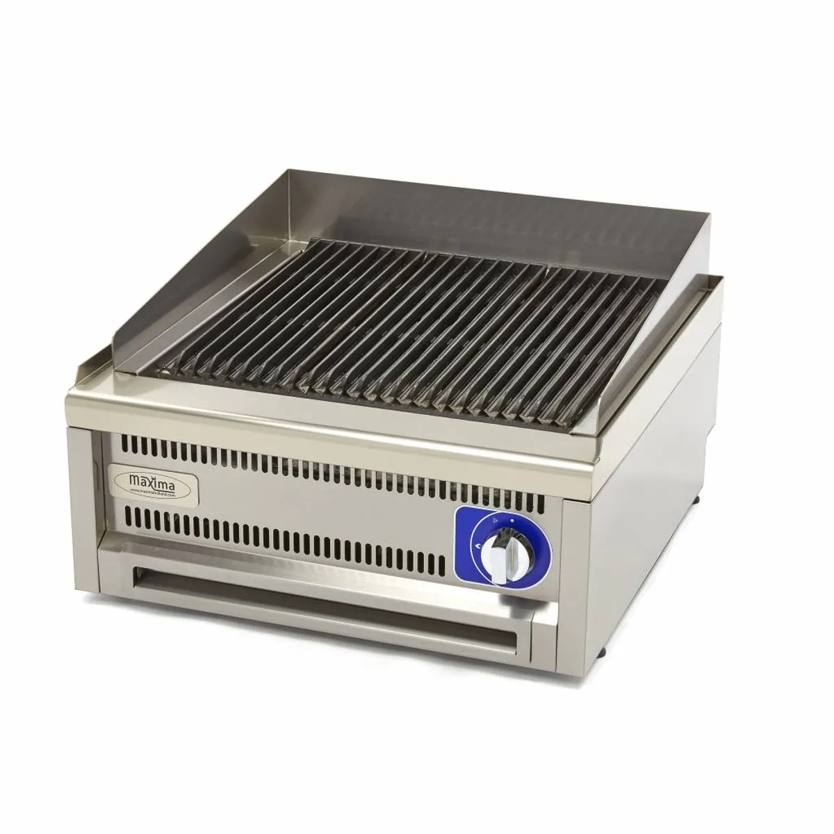 professionel Chargrill - Dobbelt enhed - 60 cm dyb - Gas