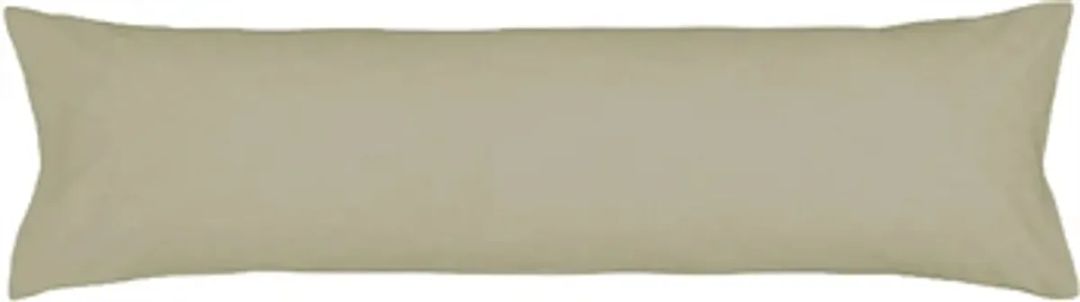 Pudebetræk 50x150 cm - Lys beige - 100% ekstra fin bomuld - Høie