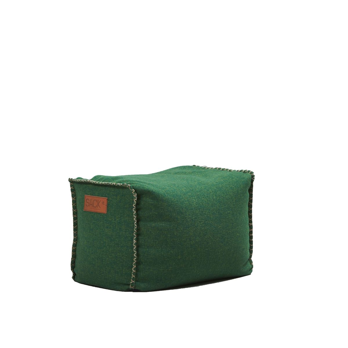 Puf RETROit Cobana Square Puff - Green