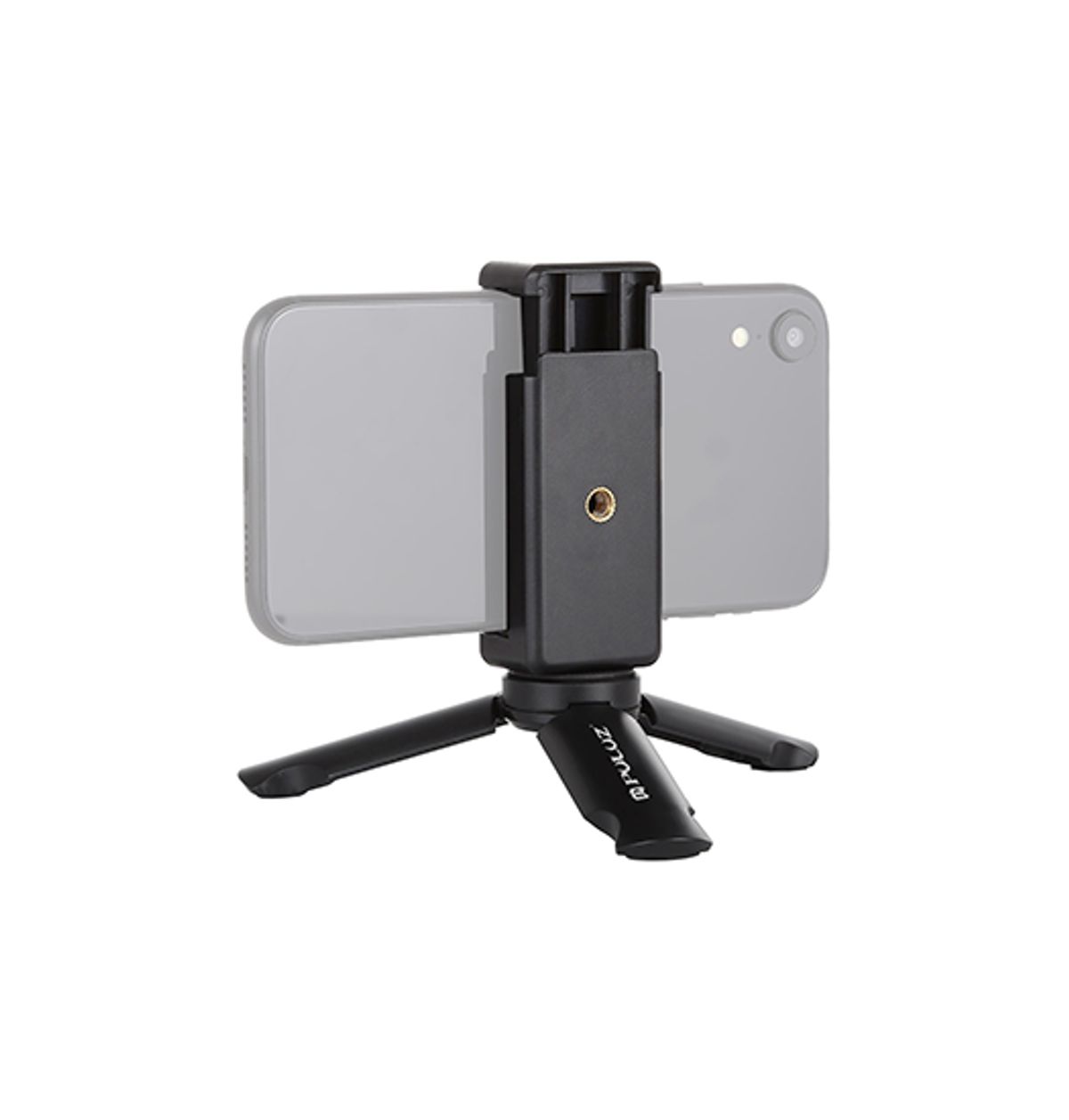 PULUZ&trade; | Small Tripod Mobil / iPhone Stativ m. Mikrofon holder - Sort