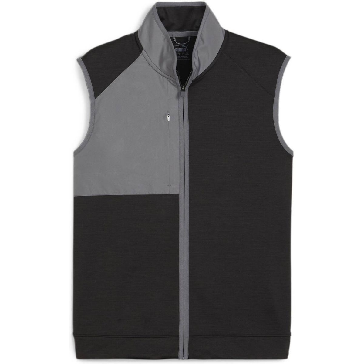 Puma Cloudspun (2024) Herre Vest - Puma Black Heather/Slate Sky - Str. XXL