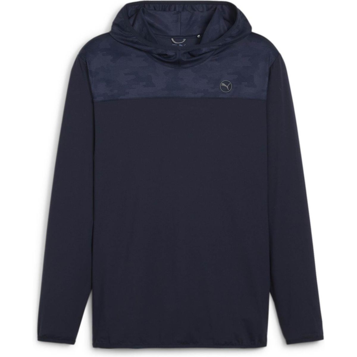 Puma Cloudspun Camo Hoodie (2024) Herre Pullover - Deep Navy - Str. M