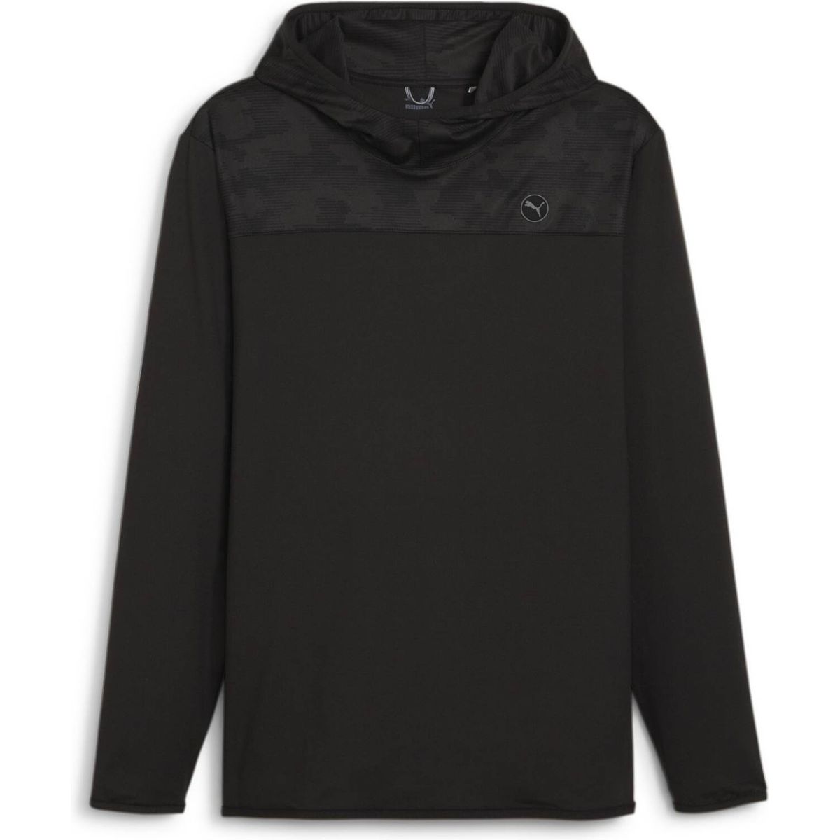 Puma Cloudspun Camo Hoodie (2024) Herre Pullover - Puma Black - Str. L