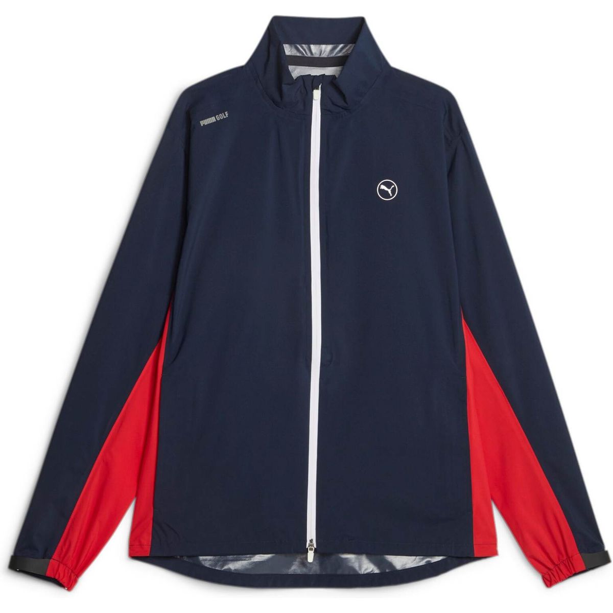 Puma Drylbl Rain Jacket Herre Regnjakke - Navy Blazer/Strong Red - Str. L