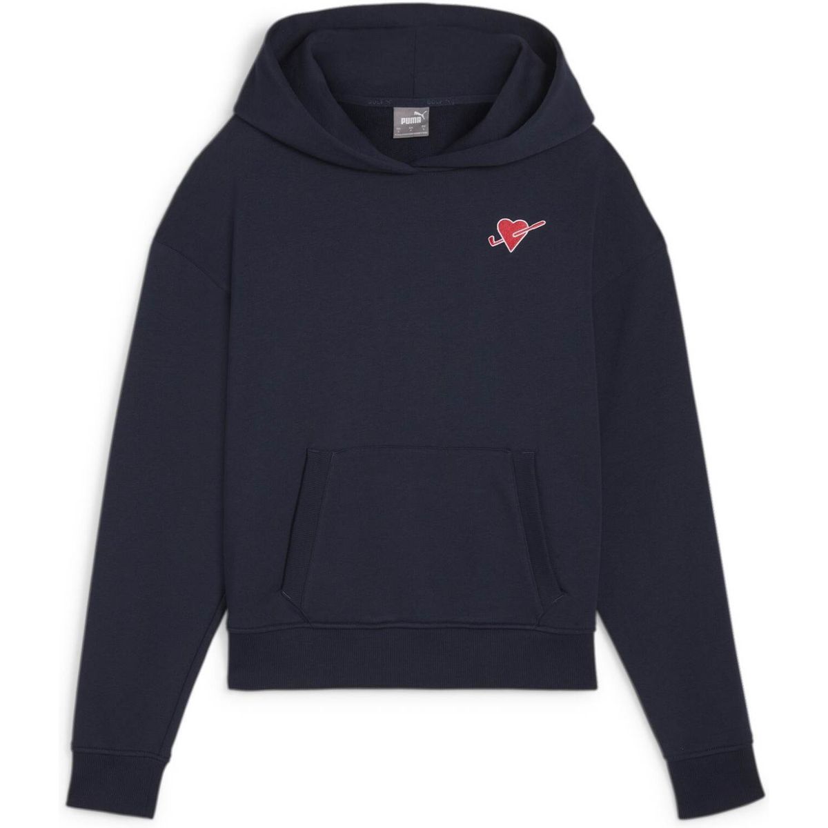 Puma Enjoy Hoodie (2024) Dame Pullover - Deep Navy - Str. XXL