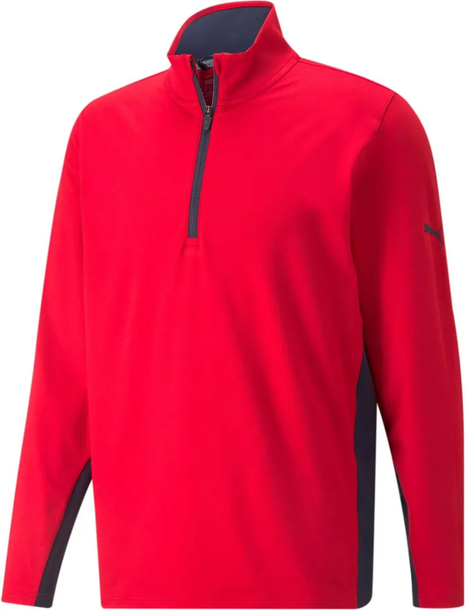 Puma Gamer 1/4 Zip Herre Pullover - Ski Patrol - Str. XXXL