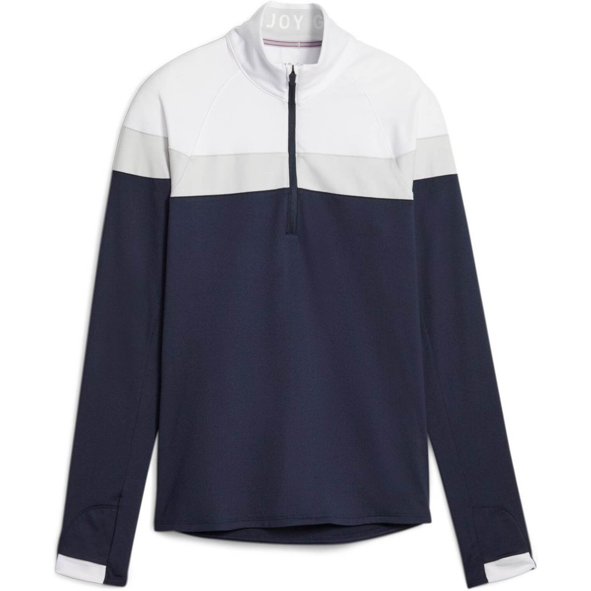 Puma Lightweight 1/4 Zip Dame Pullover - Navy Blazer/Ash Gray - Str. M