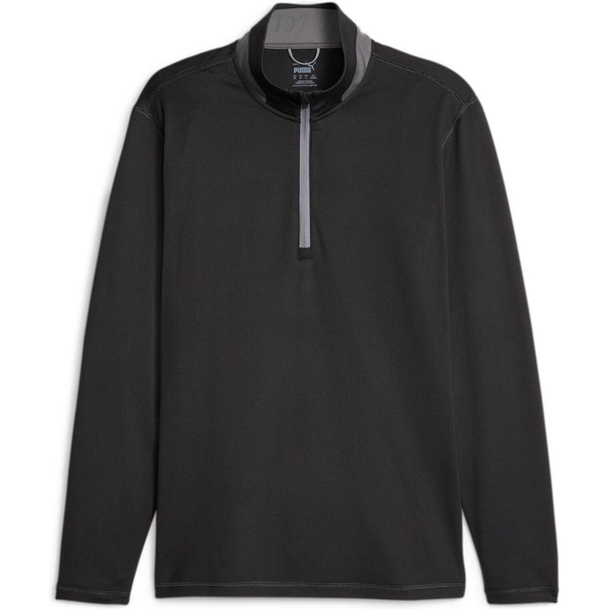 Puma Lightweight 1/4 Zip Herre Pullover - Puma Black/Slate Sky - Str. XXXXXL