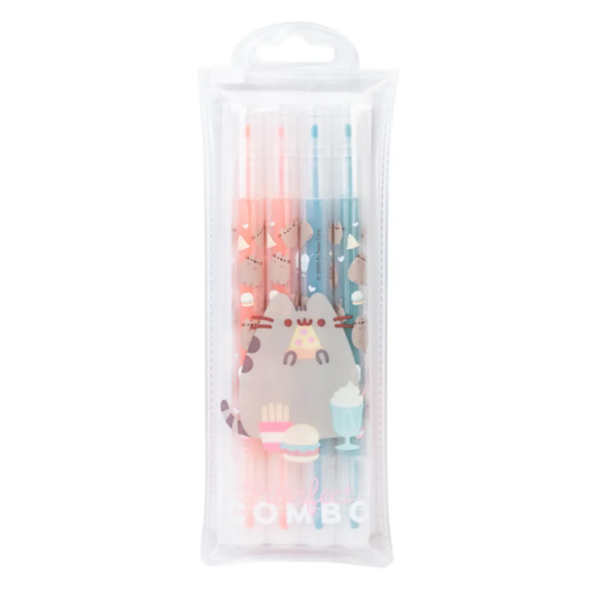 Pusheen - Foodie Collection: Highlighter Set (Pink, Blue, Green, & Orange)