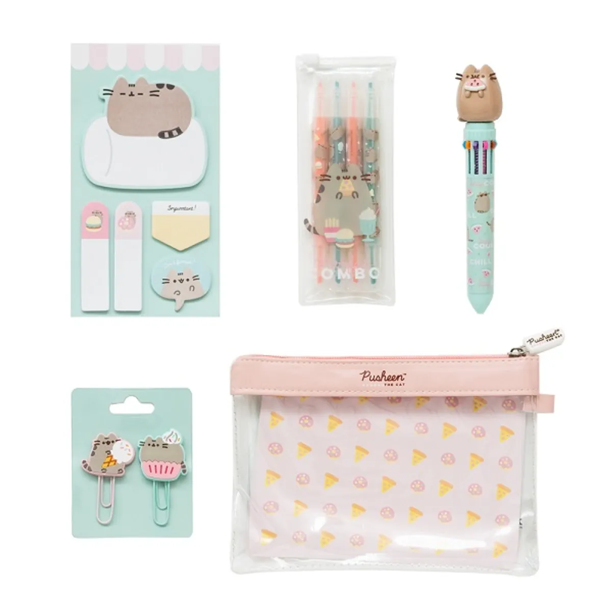 Pusheen - Foodie Collection: Stationery Set