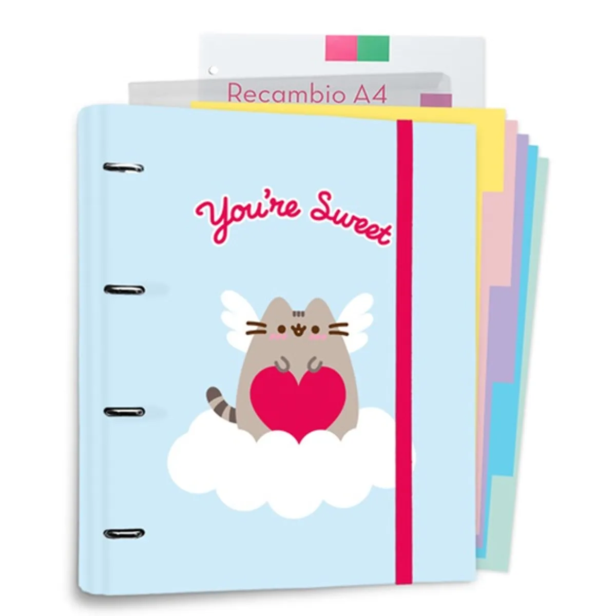 Pusheen - Perfect Love Collection "You're Sweet" - Ring Binder 4 Rings