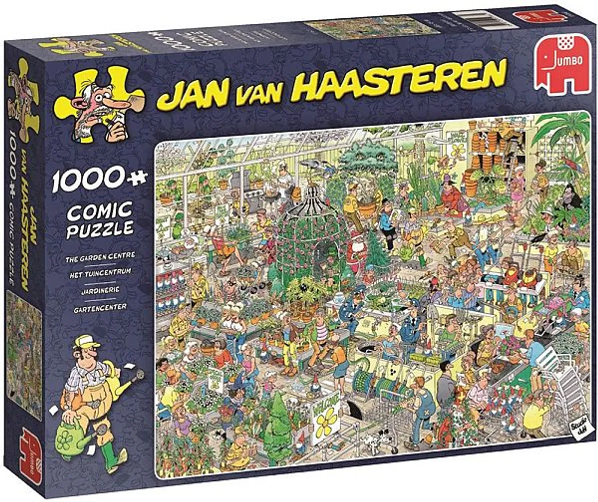 Puslespil - Jan van Haasteren: Garden Centre (1000 pieces)