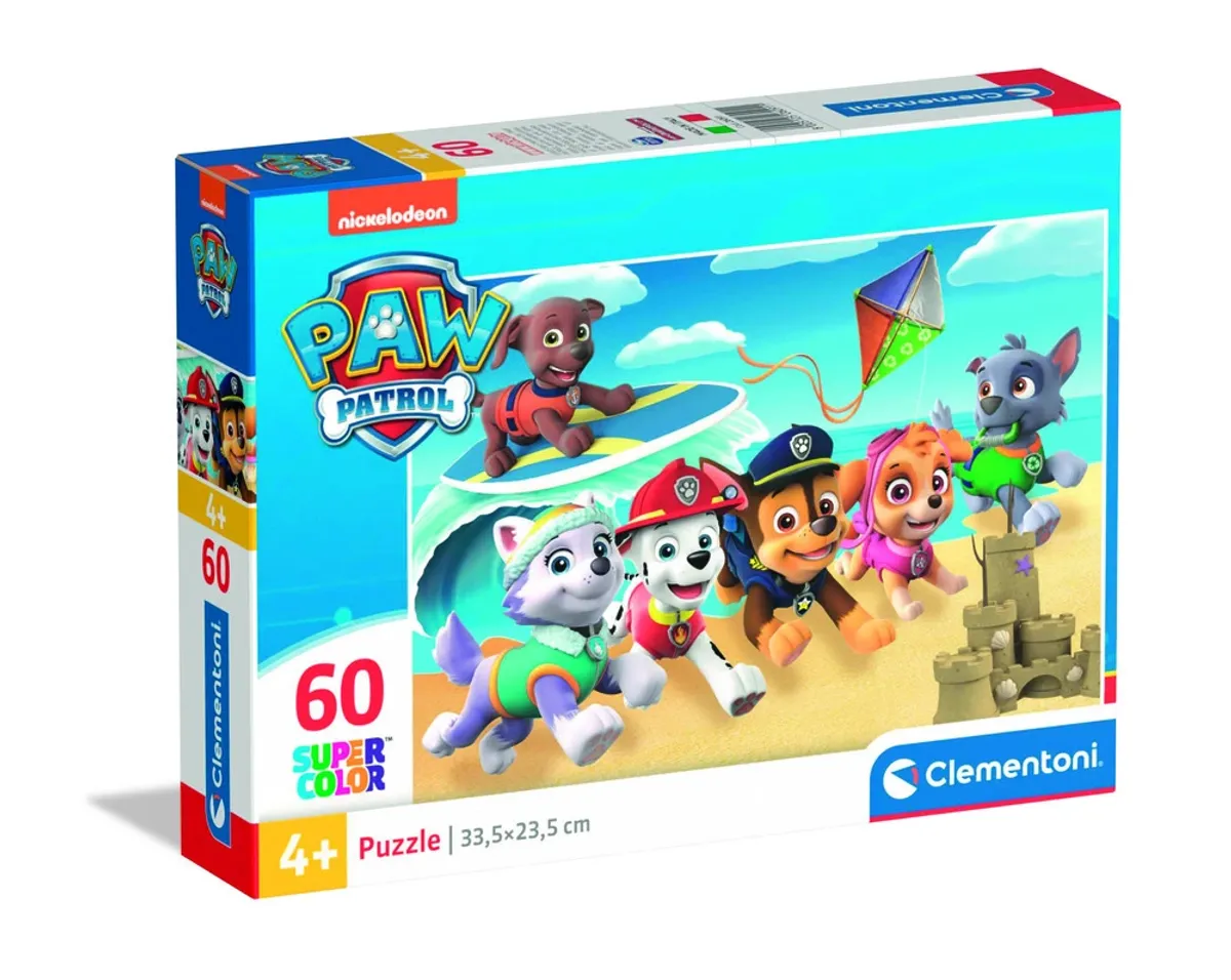 Puslespil Paw Patrol 60 brikker