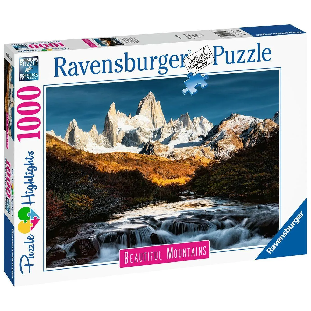 Puslespil Ravensburger 17315 Fitz Roy - Patagonia 1000 Dele