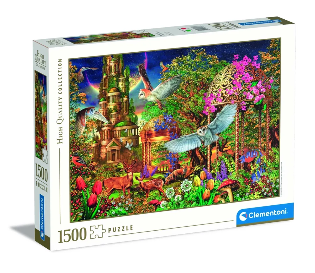 Puslespil Woodland fantasy garden 1500 brikker