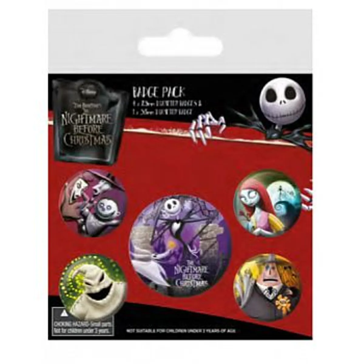 Pyramid - Badge Packs - Nightmare Before Christmas - Characters