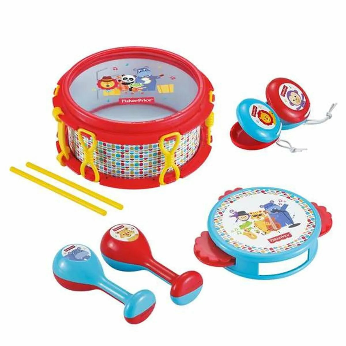 Pædagogisk spil Fisher Price Band Drum