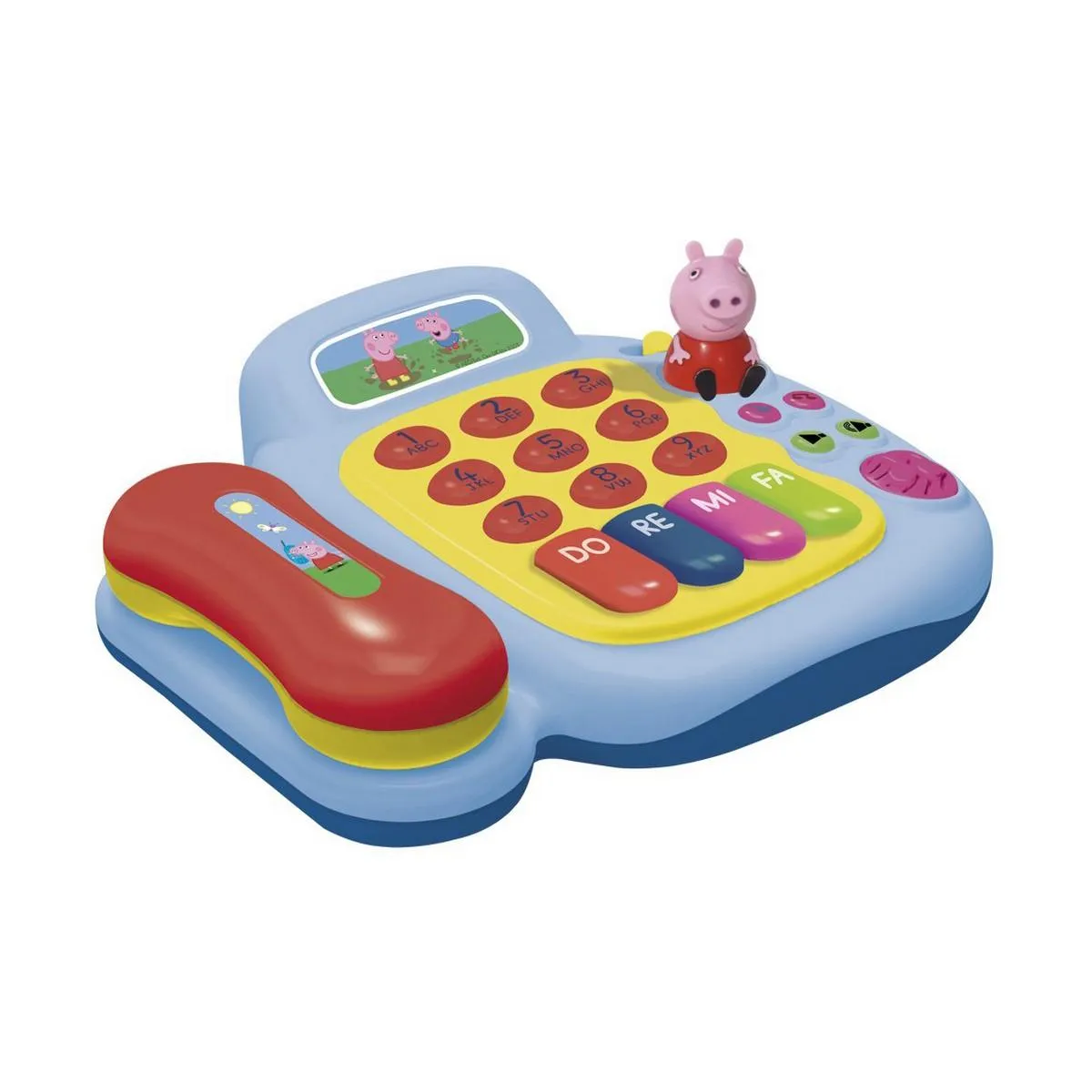 Pædagogisk spil Peppa Pig Fastnettelefon Peppa Pig Blå