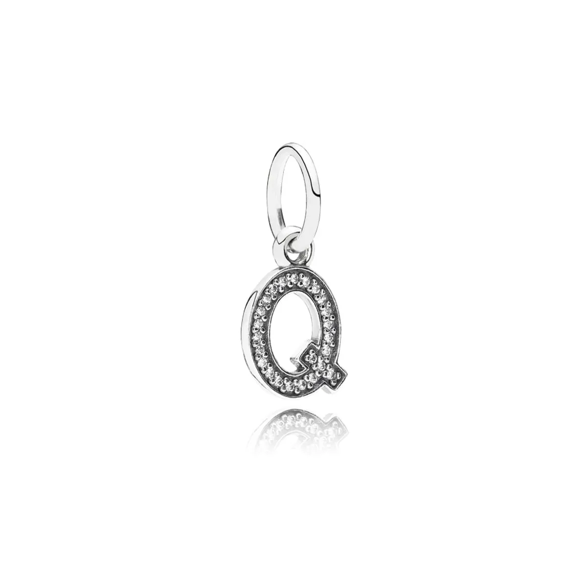 Q Sterling Sølv Charm fra Pandora 791329CZ