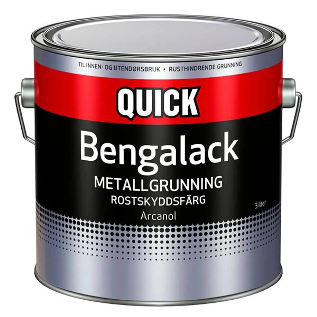 Quick Bengalack metalgrunder - 3 ltr.