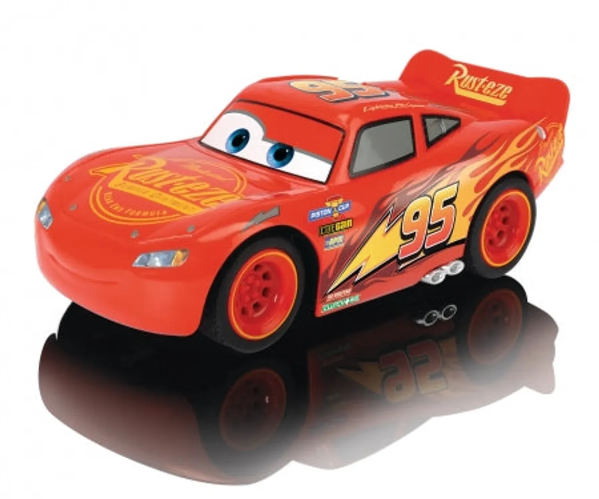 R/C Cars 3 Lightning McQueen Turbo Racer - R/C racerbil - Legekammeraten.dk