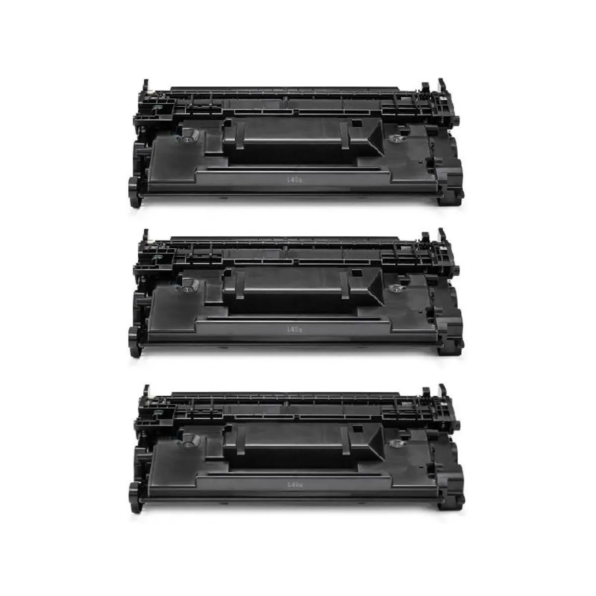 Rabat sæt! 3 stk HP 149A sort toner 8.700 sider i alt - Kompatibel - W1490A