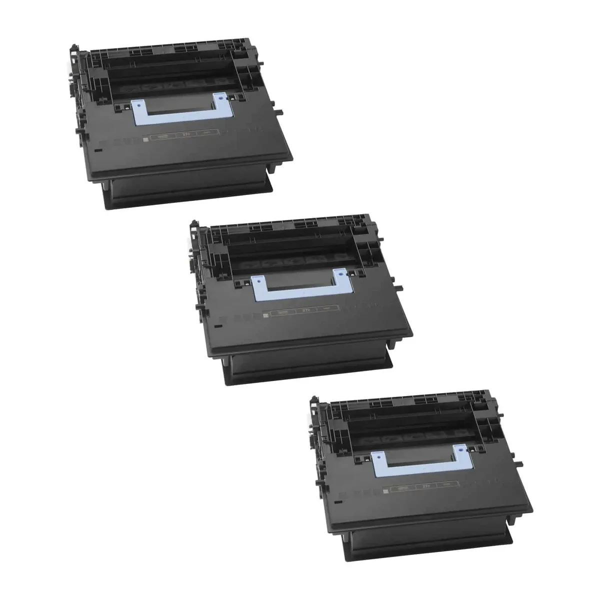 Rabat sæt! 3 stk. HP 37Y sort toner 123.000 sider i alt - Kompatibel - CF237Y